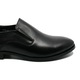 Pantofi Eldemas negri, fara siret, din piele naturala, Negru