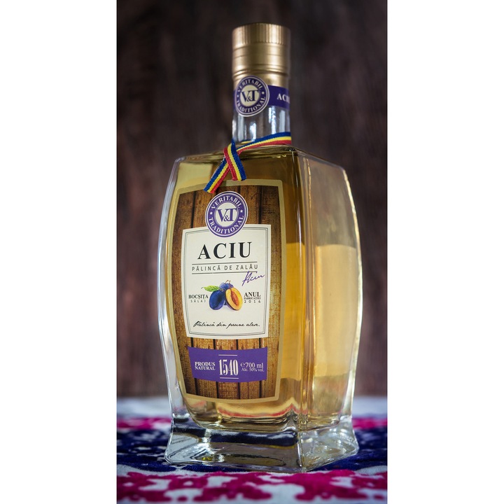 Palinca de Zalau Aciu – Prune 50% 0.7l