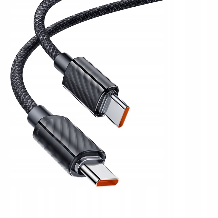 Mcdodo Kábel, Erős, Szupergyors, USB-C, 100W 1,2M, Fekete