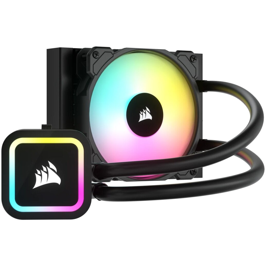 Cooler procesor Corsair H60x RGB ELITE v2, racire cu lichid, 120 mm