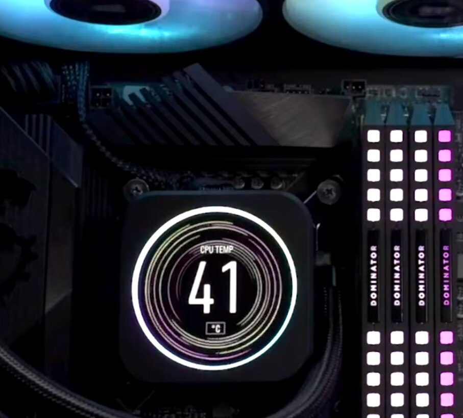 Corsair iCUE ELITE LCD Display Upgrade Kit pentru coolere procesor