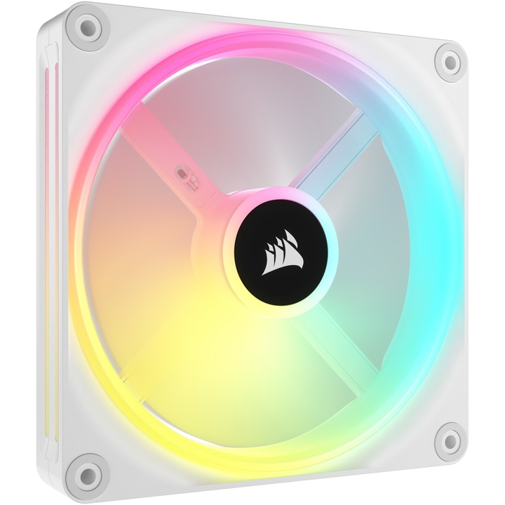 Вентилатор Corsair iCUE LINK QX140 RGB, 140 мм, Бял