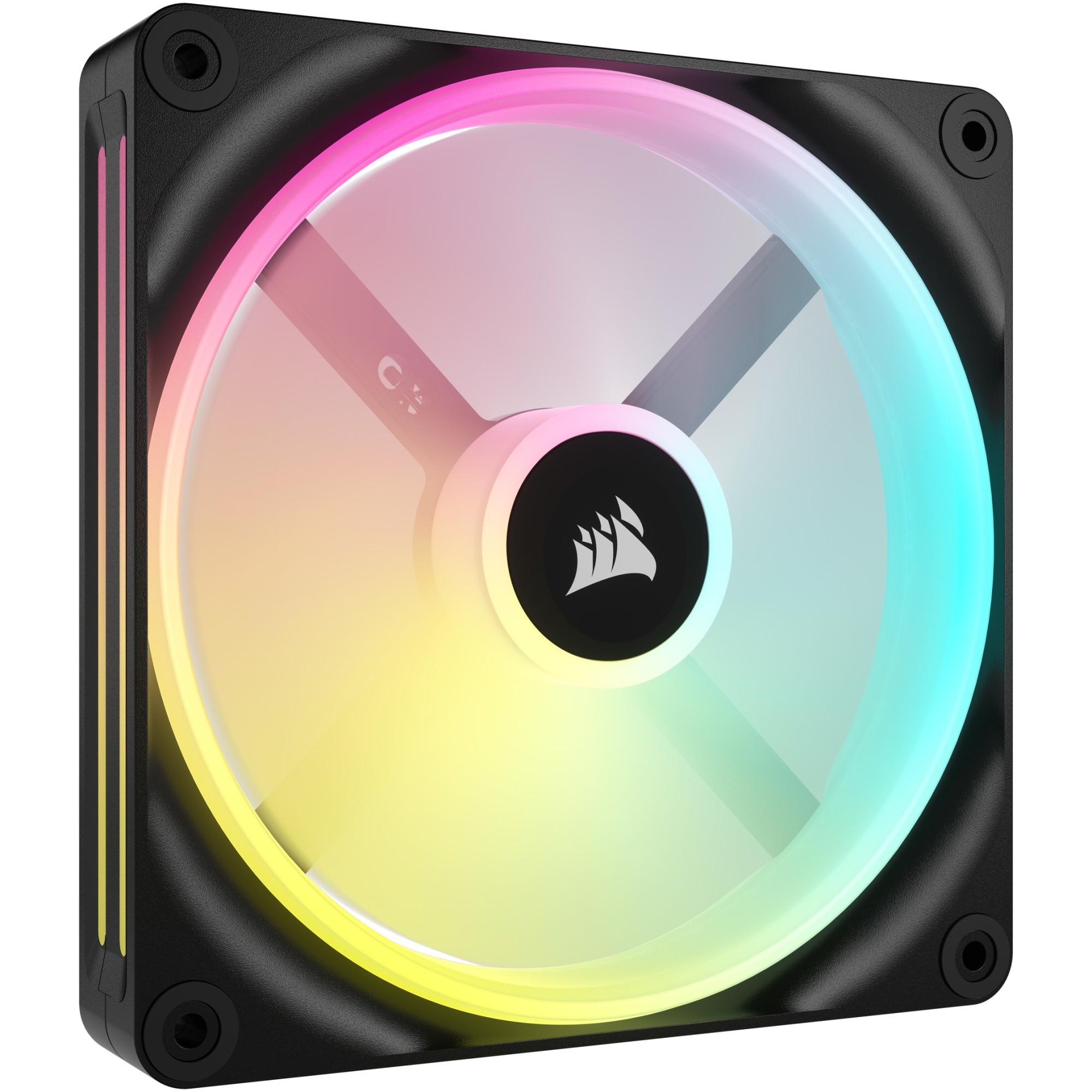 Ventilator Corsair iCUE LINK QX140 RGB Magnetic Dome, Starter Kit