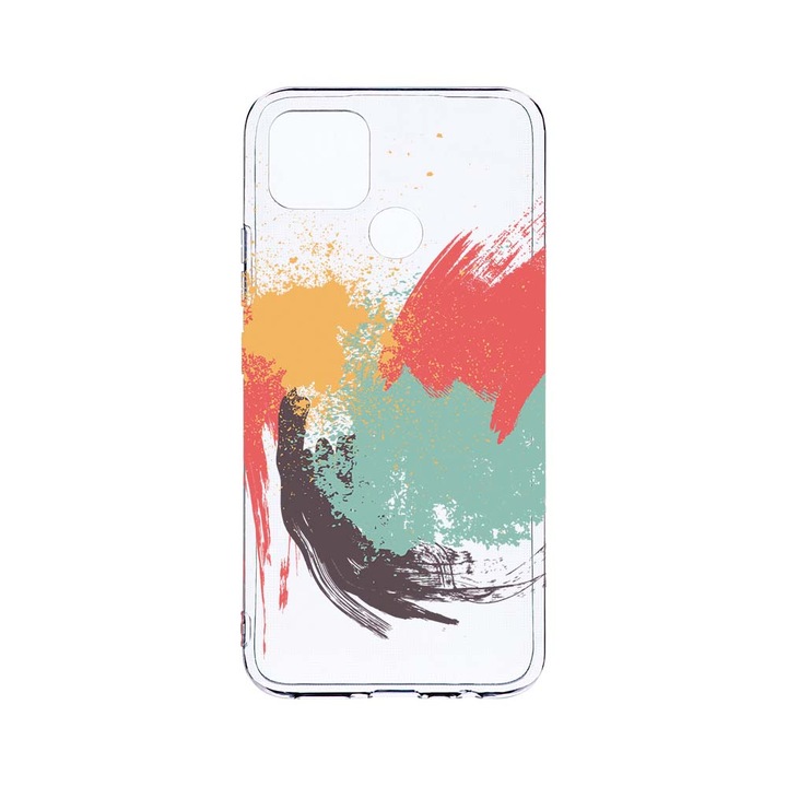 BestCase 2MM Clear Szilikon telefontok, Realme 7i, Pianting, Kamera védelem, strapabíró, T 44