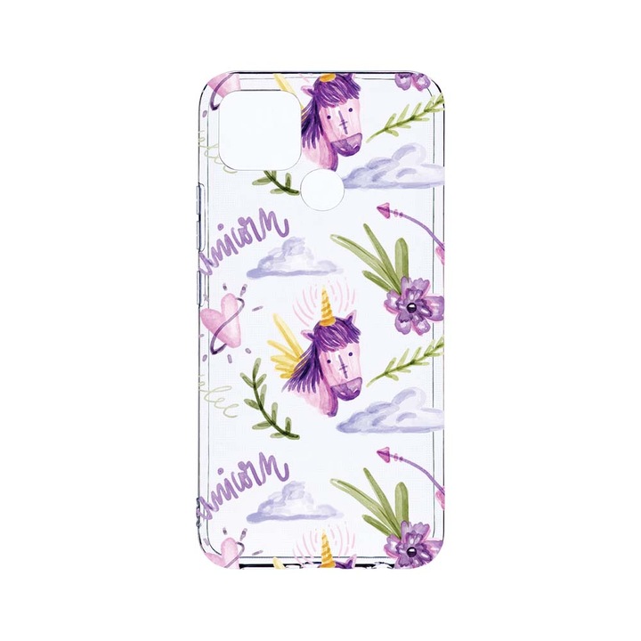 BestCase 2MM Clear Szilikon telefontok, Realme 7i, Unicorn, Kamera védelem, strapabíró, T 89