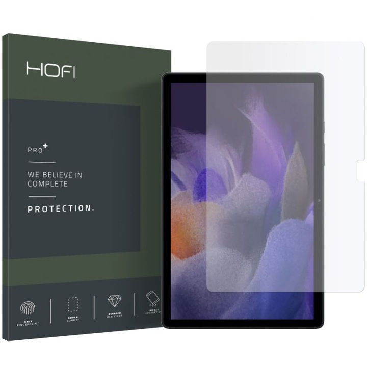 Протектор за екран HOFI PRO+, За Samsung Galaxy Tab A8 10.5 (2021), защитено стъкло, пълно лепило, 2.5D HOFI177