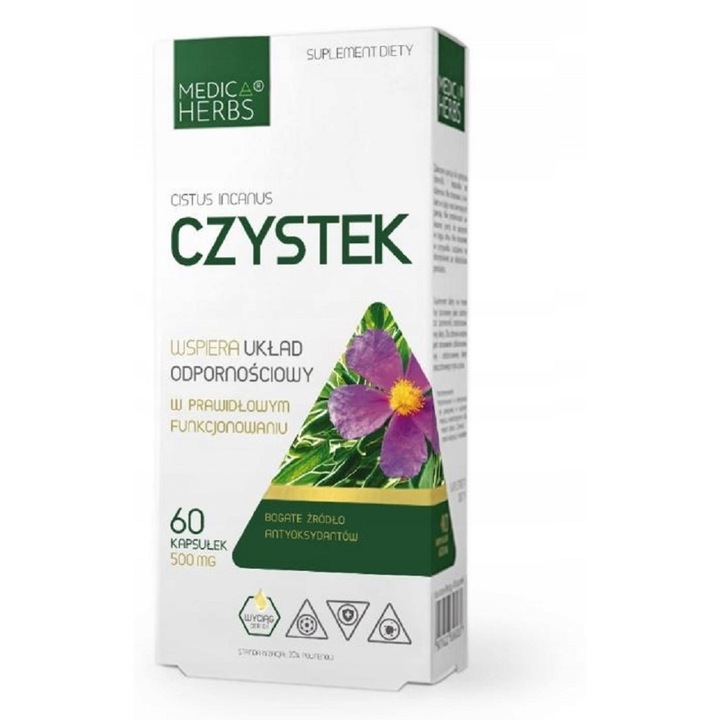 Étrend-kiegészítő Chaste Extract, immunitás, Medica Herbs, 60 kapszula