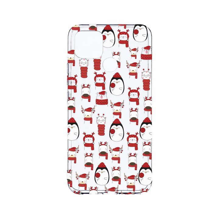 BestCase 2MM Clear Szilikon telefontok, Realme C12 / C25s, Winter Feelings, Kamera védelem, strapabíró, T 166