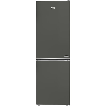 Combina frigorifica Beko B5RCNA366HG, 316 l, No frost, AeroFlow, Clasa C, HarvestFresh, Compresor ProsSmart Inverter, MaxStore, H 186.5 cm, Manhattan Gray