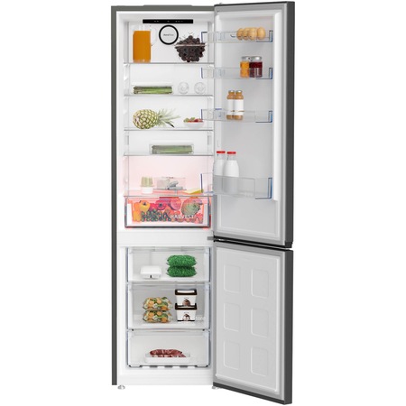Хладилник с фризер Beko B5RCNA406HXBR, 355 л, No Frost, AeroFlow, Клас C, HarvestFresh, ProSmart Inverter компресор, MaxStore, H 203.5 см, Dark Inox