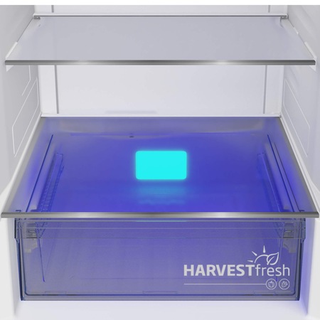 Combina frigorifica Beko B5RCNA406HXBR, 355 l, No Frost, AeroFlow, Clasa C, HarvestFresh, Compresor ProSmart Inverter, MaxStore, H 203.5 cm, Dark Inox