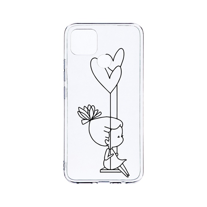 Husa BestCase® Clear Silicon 2MM, Compatibila Cu Realme C12 / C25s, My Little Girl, Antisoc, Protectie Camera, Margini ridicate pentru protectia ecranului, T 1050