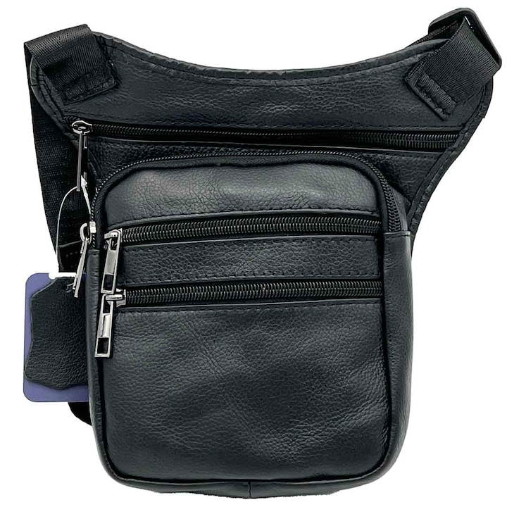 Geanta Tip Borseta Picior si Talie: Pentru Moto, ATV, Scuter, Bicicleta, Reglabila, Impermeabila