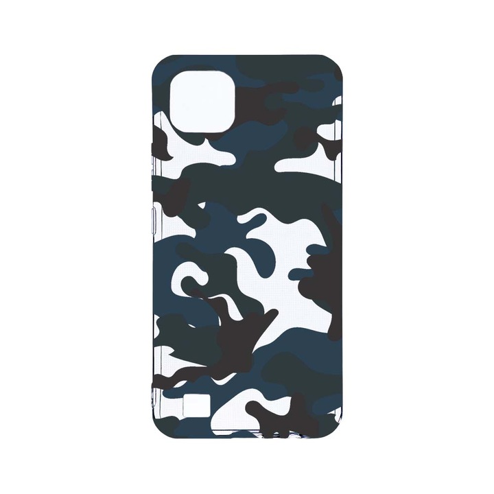 BestCase 2MM Clear Szilikon telefontok, Realme C20, Camouflage, Kamera védelem, strapabíró, T 789
