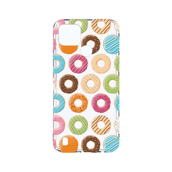 Силиконов калъф BestCase за Realme C25Y, Dontus, Camera Protection, Clear Silicon 2.0MM, T 66