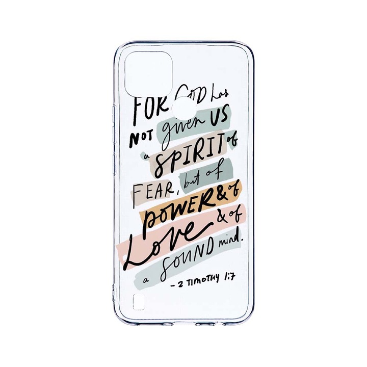 BestCase 2MM Clear Szilikon telefontok, Realme C25Y, Bible, Kamera védelem, strapabíró, T 481