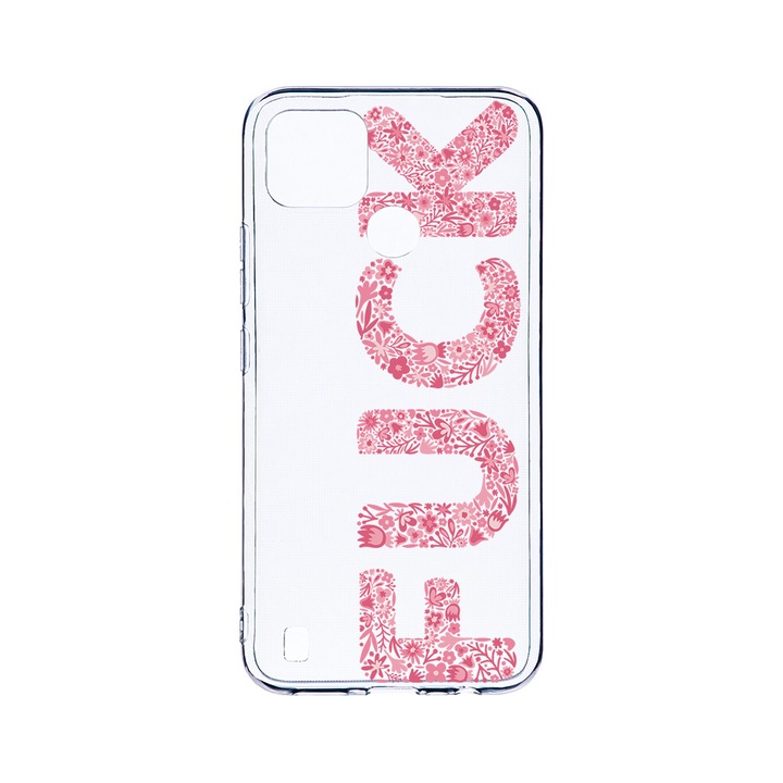 BestCase 2MM Clear Szilikon telefontok, Realme C21, FCK, Kamera védelem, strapabíró, T 1019