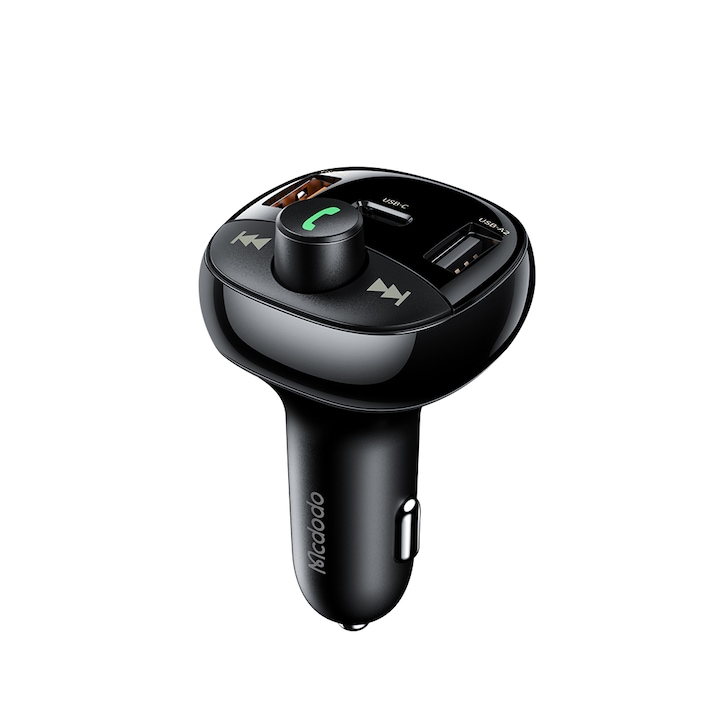 Bluetooth Fm Adó, Töltő, 100W Pd, Mcdodo