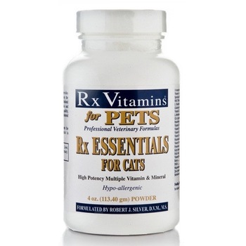 Supliment Nutritiv Rx Vitamins Essentials Feline, 113.4 g pulbere Supliment Nutritiv Rx Vitamins Essentials Feline, 113.4 g pulbere