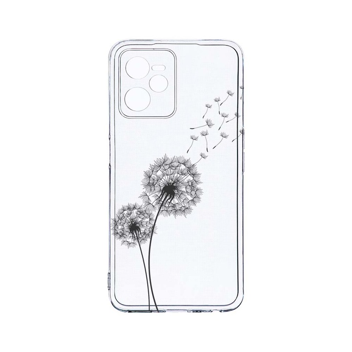 Силиконов калъф BestCase за Realme Narzo 50A Prime / C35, Dandelion, Camera Protection, Clear Silicon 2MM, T 22