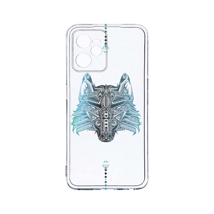 Силиконов калъф BestCase за Realme Narzo 50A Prime / C35, Wolf, Camera Protection, Clear Silicon 2MM, T 50