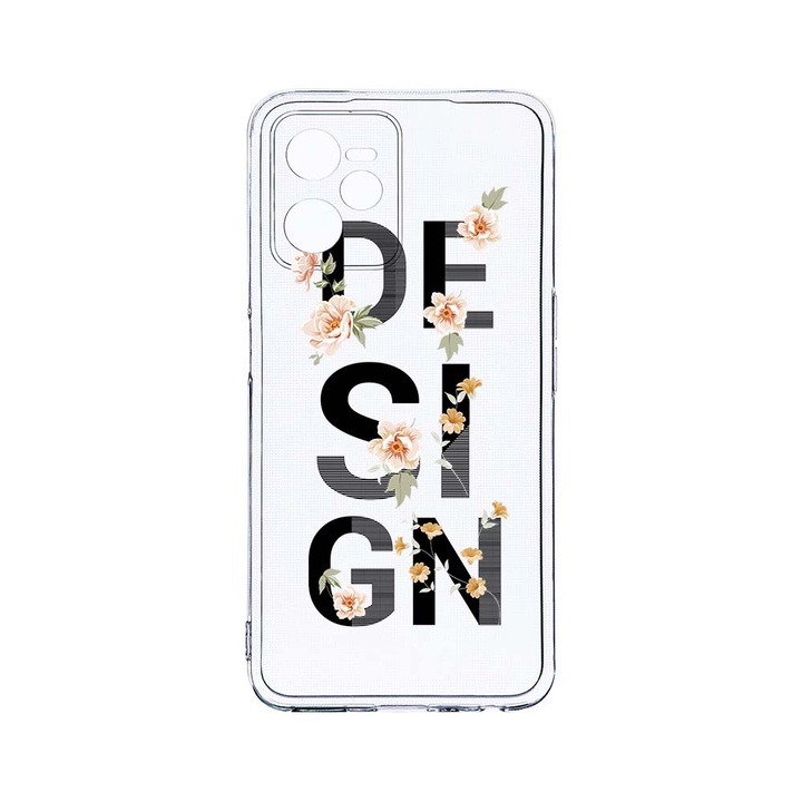 Силиконов калъф BestCase за Realme Narzo 50A Prime / C35, Design, Camera Protection, Clear Silicon 2MM, T 144