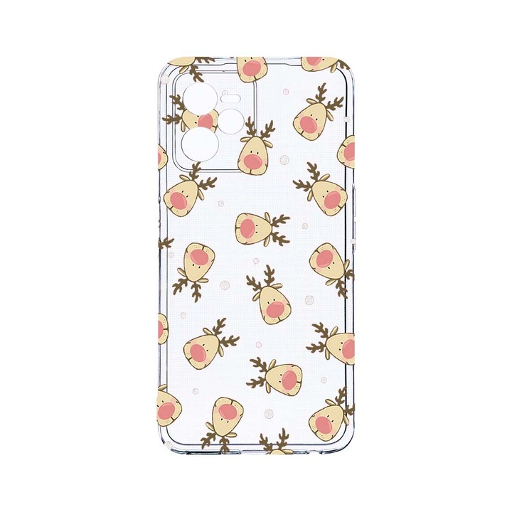 Силиконов калъф BestCase за Realme Narzo 50A Prime / C35, Xmas, Camera Protection, Clear Silicon 2MM, T 349