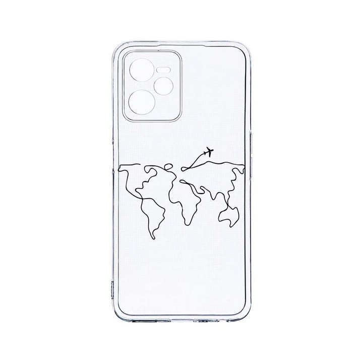 Силиконов калъф BestCase за Realme Narzo 50A Prime / C35, Bavel, Camera Protection, Clear Silicon 2MM, T 733