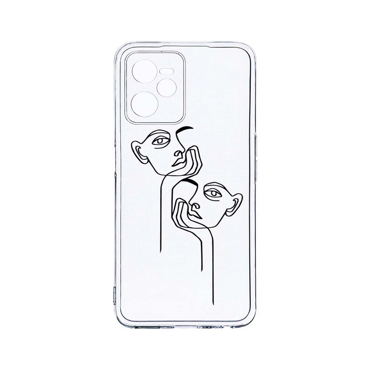 Силиконов калъф BestCase за Realme Narzo 50A Prime / C35, Boring, Camera Protection, Clear Silicon 2MM, T 737
