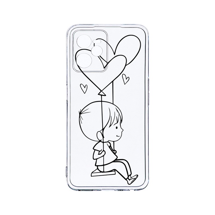 Силиконов калъф BestCase за Realme Narzo 50A Prime / C35, My Little Boy, Camera Protection, Clear Silicon 2MM, T 1046