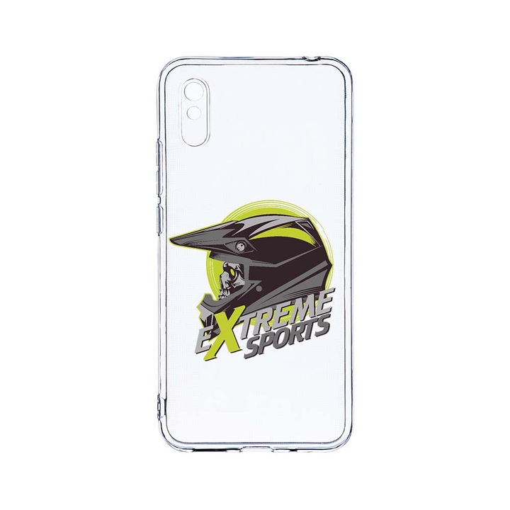 Силиконов калъф BestCase за Xiaomi Redmi 9A / Redmi 9AT, Extreme Sport, Camera Protection, Clear Silicon 2.0MM, T 820