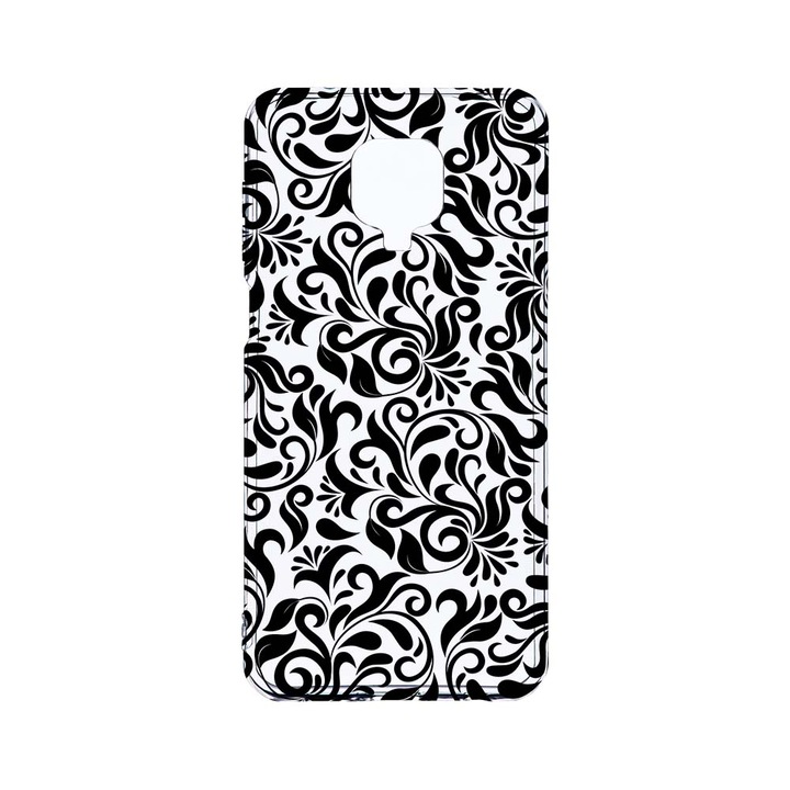 Husa BestCase® Clear Silicon 2MM, Compatibila Cu Xiaomi Redmi Note 9 Pro / Redmi Note 9 Pro Max, Non Figurative, Antisoc, Protectie Camera, Margini ridicate pentru protectia ecranului, T 67