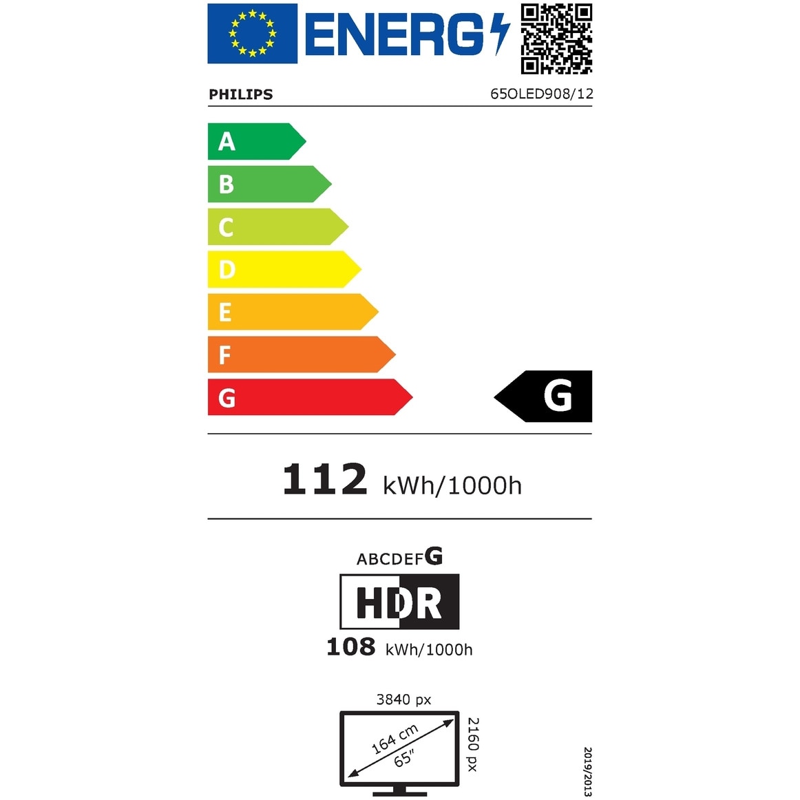 Televizor Philips AMBILIGHT tv OLED 65OLED908, 164 cm, Google TV, 4K Ultra HD, 100hz, Clasa G (Model 2023)