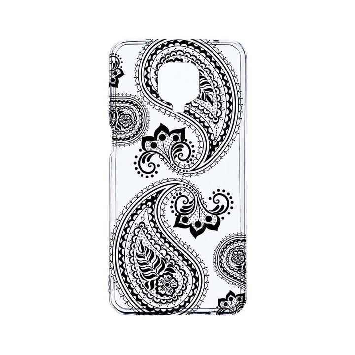 Husa BestCase® Clear Silicon 2MM, Compatibila Cu Xiaomi Redmi Note 9 Pro / Redmi Note 9 Pro Max, Baditional, Antisoc, Protectie Camera, Margini ridicate pentru protectia ecranului, T 169