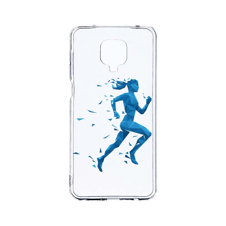 BestCase 2MM Clear Szilikon telefontok, Xiaomi Redmi Note 9S, Running, Kamera védelem, strapabíró, T 777