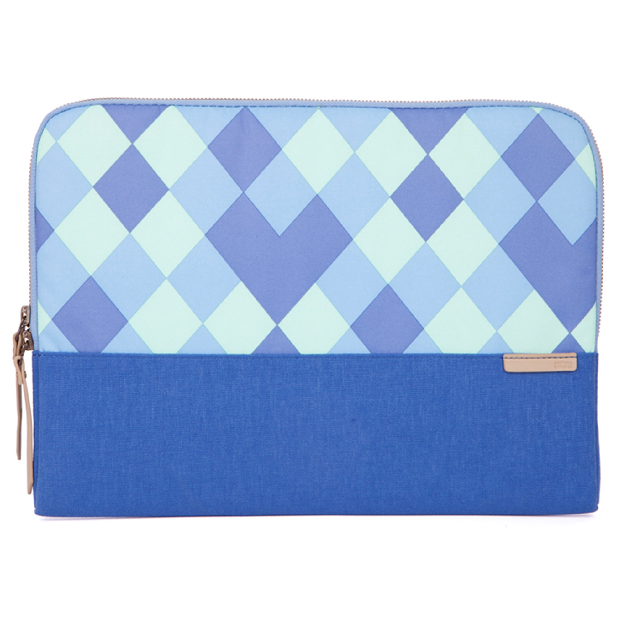 Husa sleeve STM Grace pentru laptop 11" /MacBook Air 11", Blue Diamonds