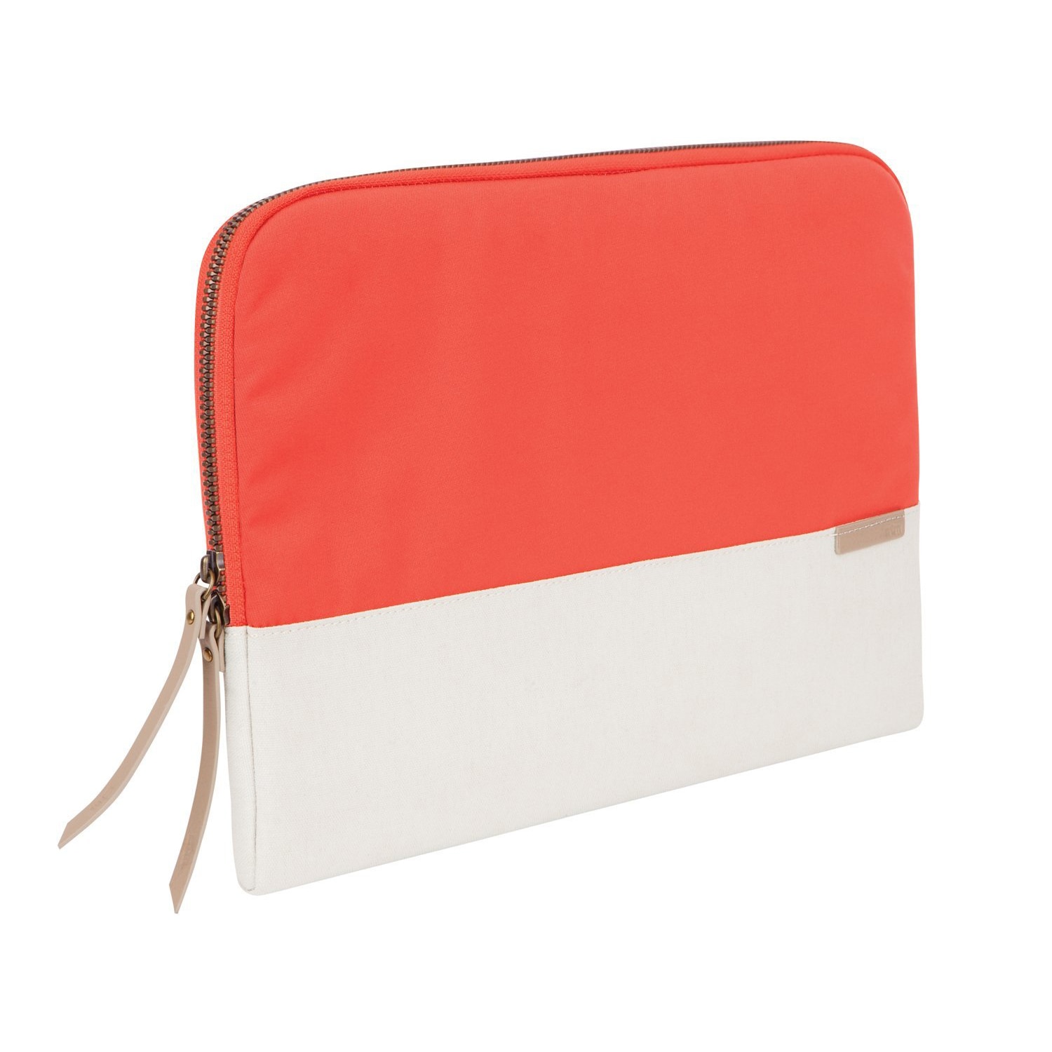 Husa sleeve STM Grace pentru laptop 11"/MacBook Air 11", Coral/Dove