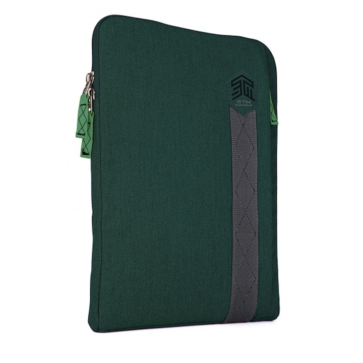Husa sleeve STM Ridge pentru laptop 11"/MacBook Air 11", Botanica Green