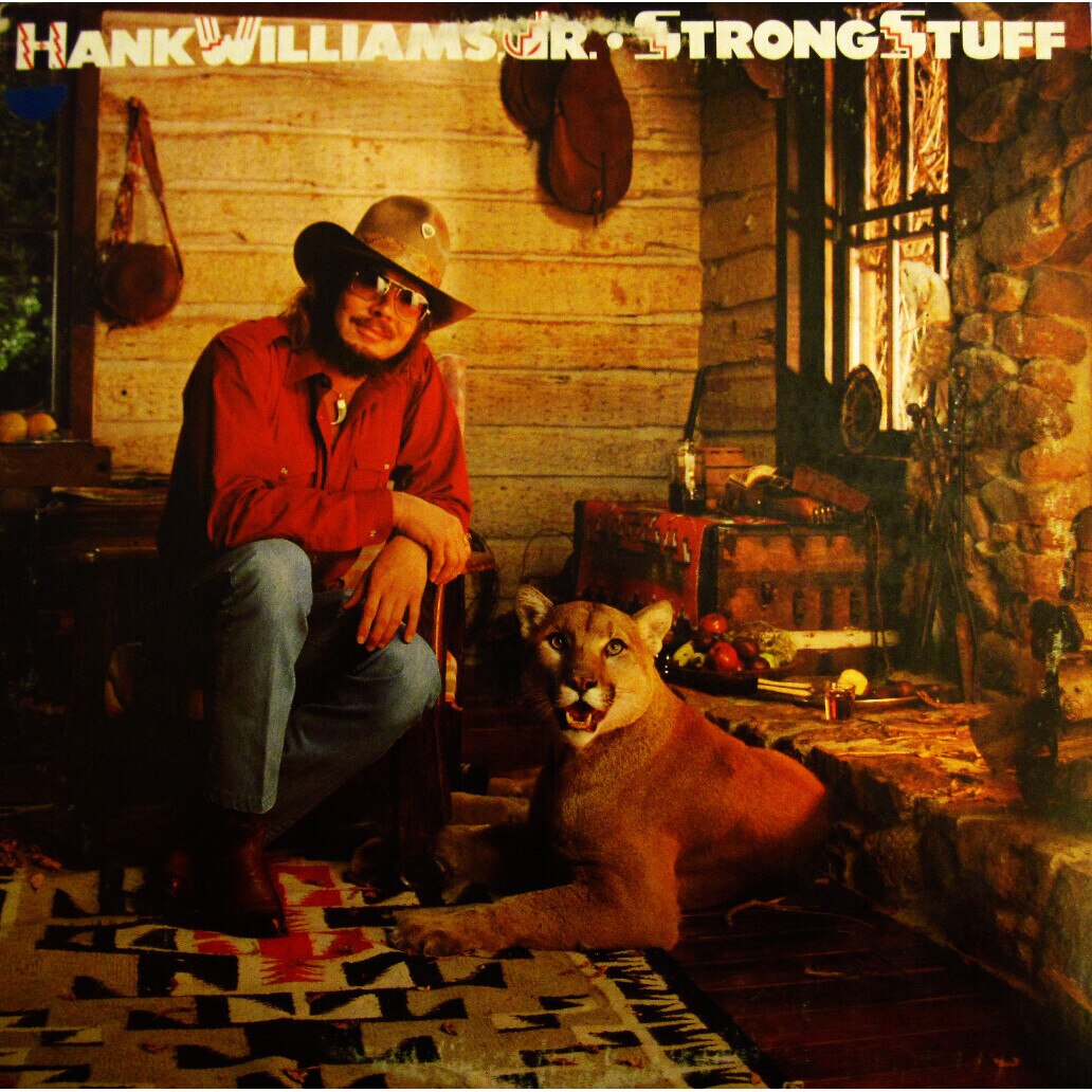 Hank Williams Jr. - Strong Stuff [LP cut-out] (vinyl)