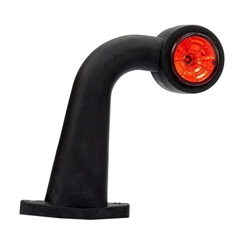 Lampa gabarit cu brat cu cot 90°, 175mm, LED, alb-rosie, 12-36V, FT-009-F Fristom Lampa gabarit cu brat cu cot 90°, 175mm, LED, alb-rosie, 12-36V, FT-009-F Fristom