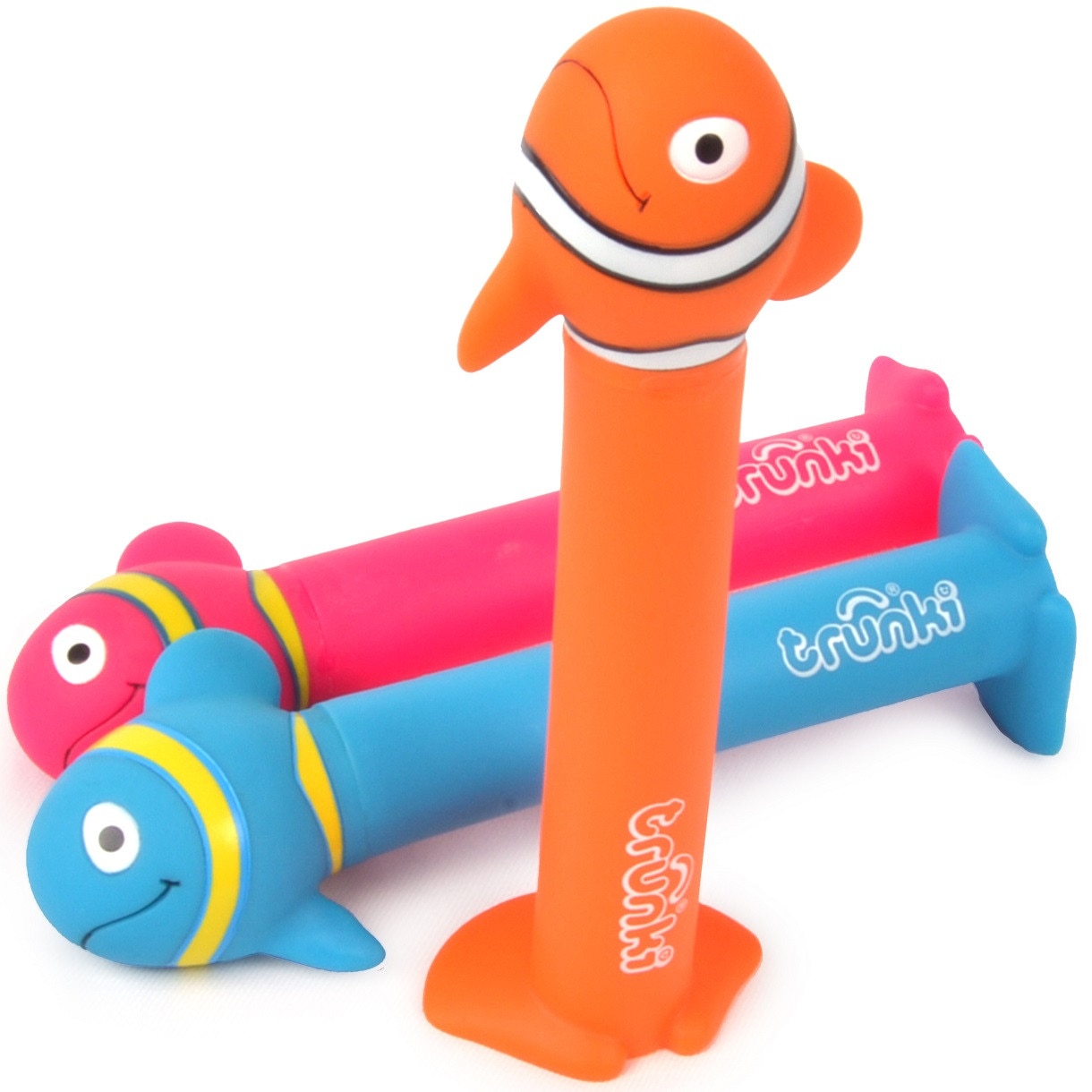 Set 3 bete colorate Trunki Dive Sticks pentru inot