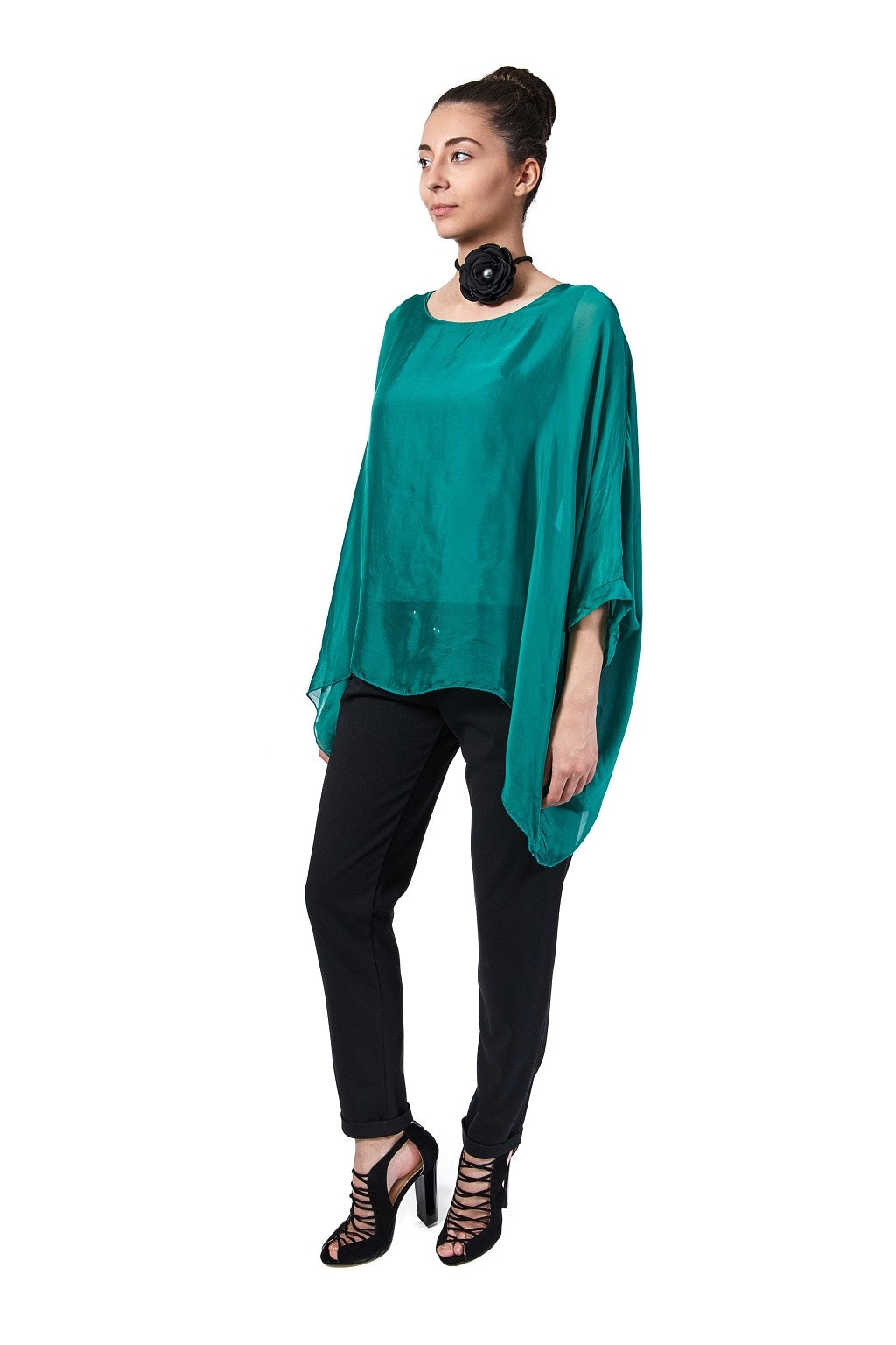 Pantalon dama, ONLY Collection, culoare neagra, S