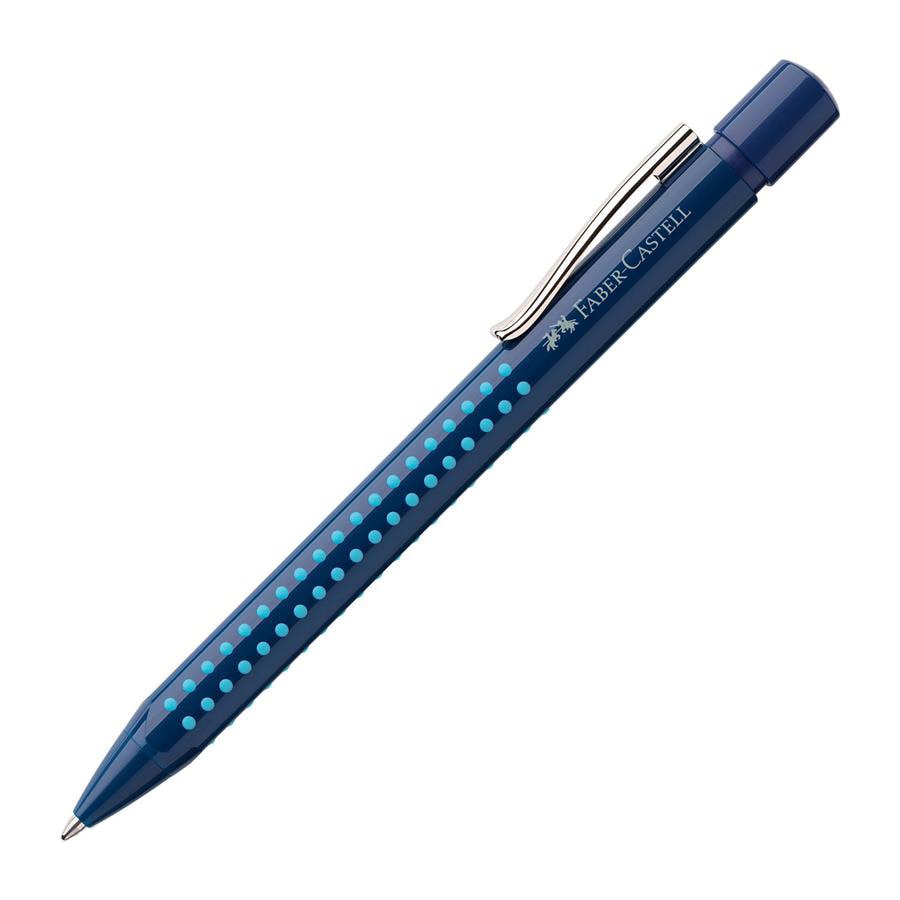 Pix cu mecanism Faber-Castell Grip 2010, Albastru/Bleu