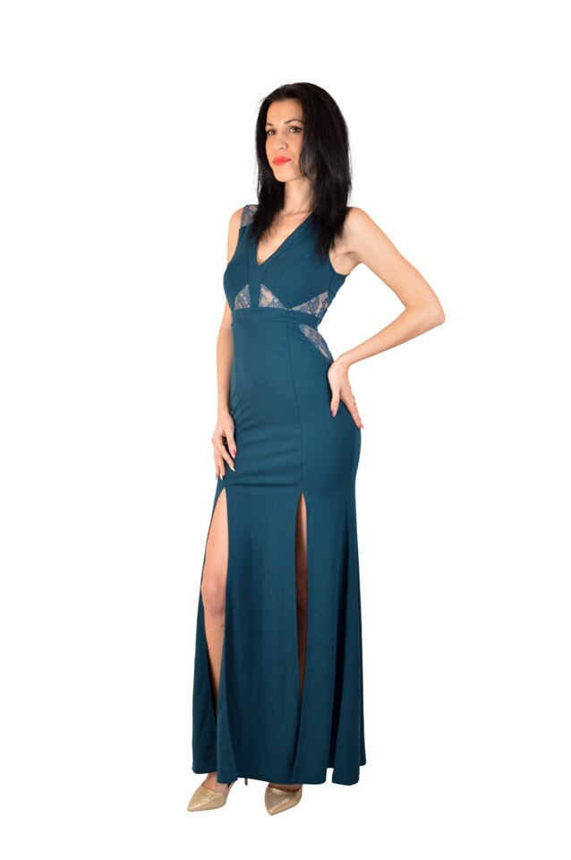 one shoulder forest green dress ZAPAKASA Women Dark Green Long Bridesmaid Dress A-Line One Shoulder Ruched  Wedding Party Dress main image 1
