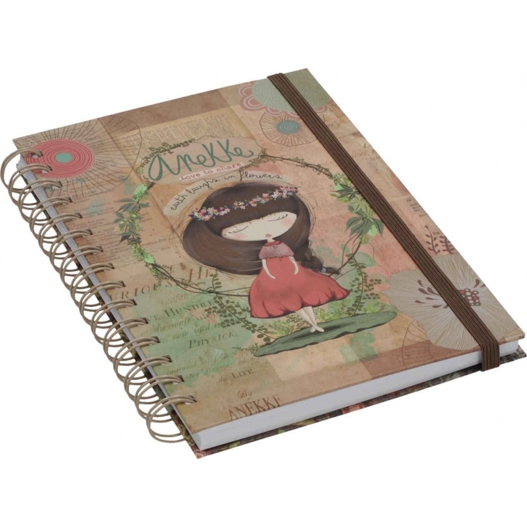 The Lord Of The Rings Diary Journal, A5, 90 страници, външна спирала, с  ластик и вътрешен джоб, лицензиран продукт 