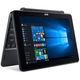 Laptop 2 in 1 Acer One 10 S1003-197U cu procesor Intel® Atom™ x5-Z8350 1.44 GHz, 10.1", IPS, Touchscreen, 2GB, 32GB eMMC, Intel® HD Graphics, Microsoft Windows 10, Black