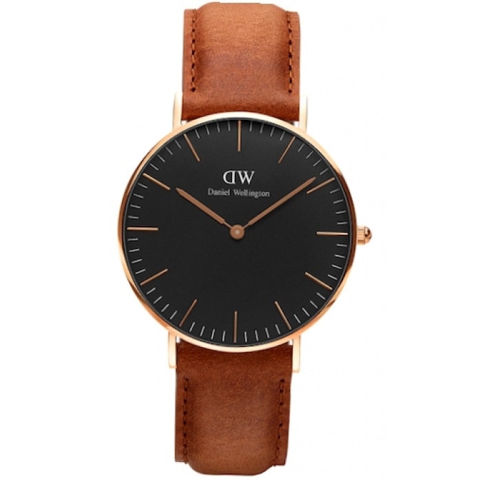 Ceas unisex DANIEL WELLINGTON DURHAM - DW00100138 - Maro, piele, Quartz