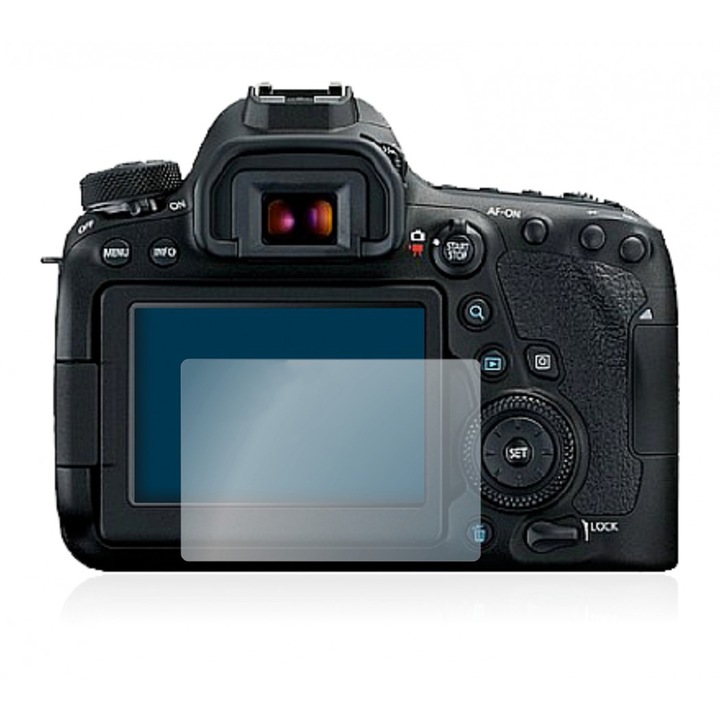 Folie de Protectie Ecran DSLR Pentru Canon EOS 6D Mark II, Hydrogel Regenerabil, Flexibil, Ultra Durabil, Optim Protection Technology
