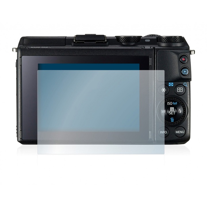 Folie de Protectie Ecran Pentru Canon EOS M3, Hydrogel Regenerabil, Flexibil, Ultra Durabil, Optim Protection Technology