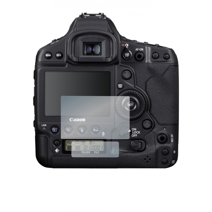 Folie de Protectie Ecran DSLR Pentru Canon EOS-1D X Mark III, Hydrogel Regenerabil, Flexibil, Ultra Durabil, Optim Protection Technology